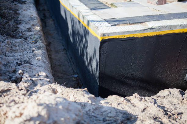 Professional Emergency Waterproofing technician working in Oldenburg, IN